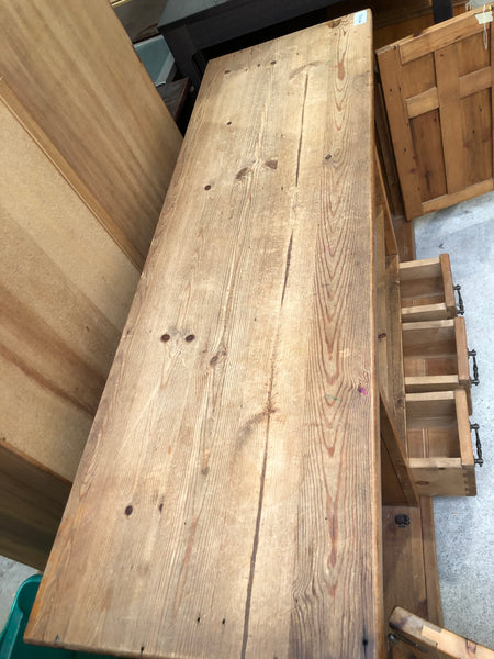 Solid Rustic Pine Sideboard
