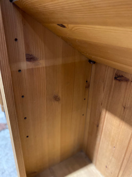 Small Solid Pine Bookcase
