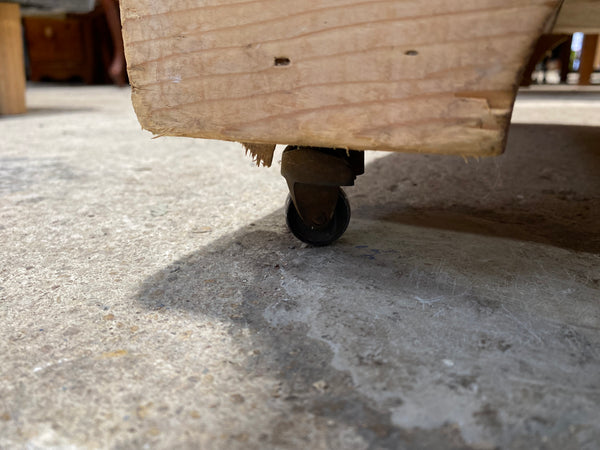 Rustic Pine Blanket Box