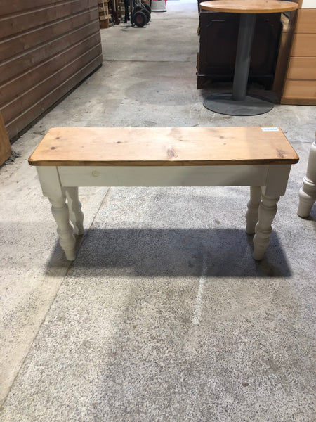 Pine Farmhouse Kitchen Table, Bench & 3 Chair Set