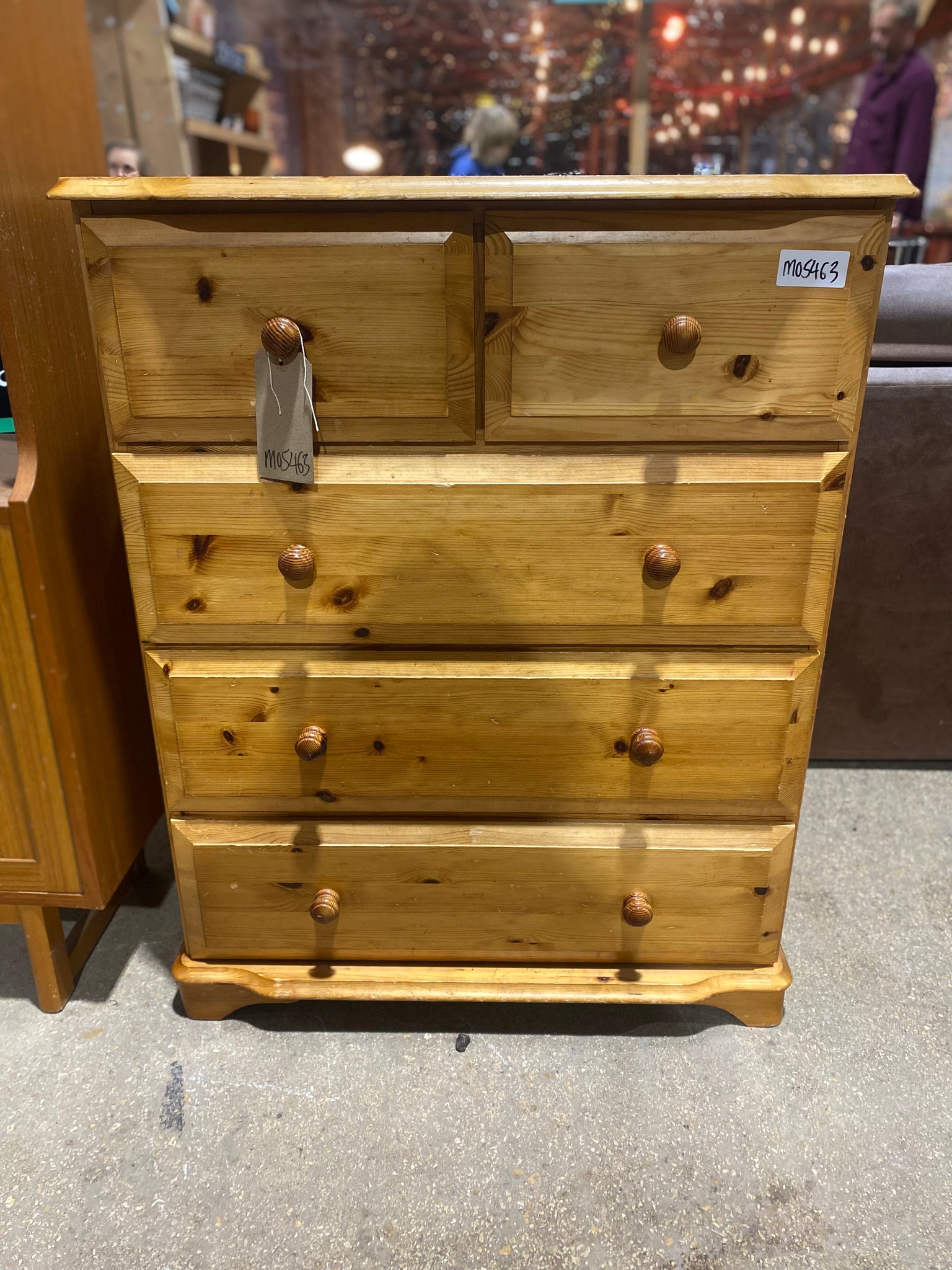 Pine Chest of Drawers