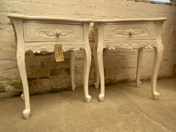 Pair of French Style End Tables