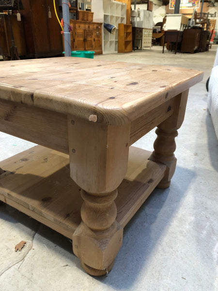 Solid Pine Coffee Table