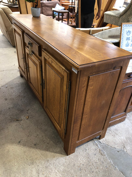 Large Oak Heavy Duty Sideboard