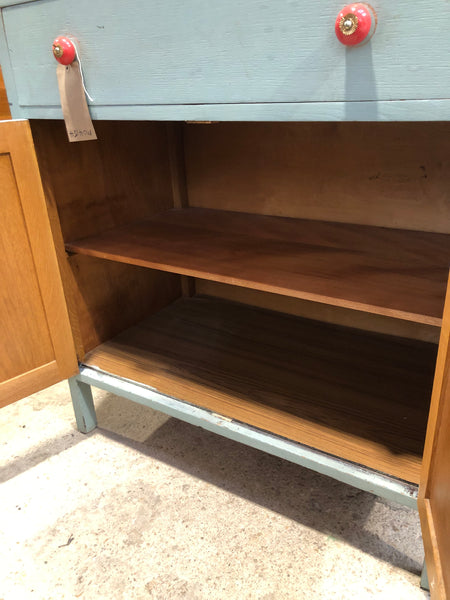 Upcycled Blue Cupboard