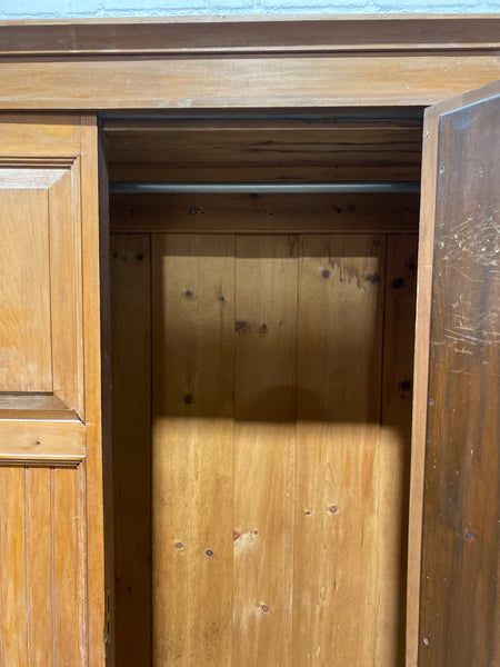 Rustic Pine Single Wardrobe - PROJECT