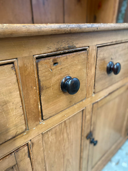 GHC - Large Pine Farmhouse Kitchen Dresser