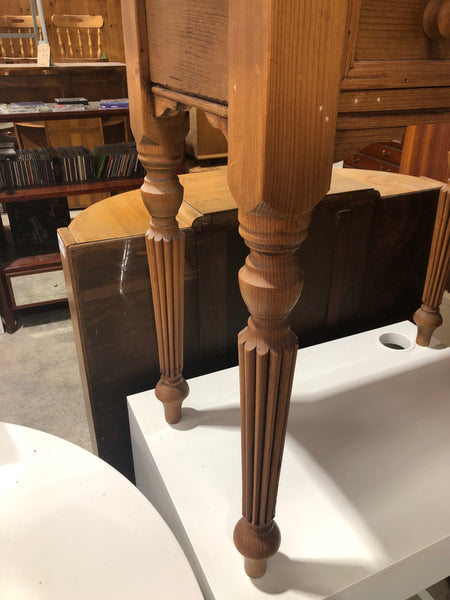 Pine Console Table with Drawer