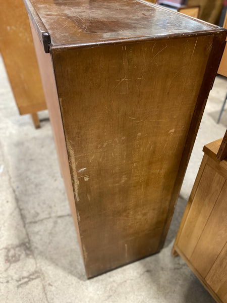 Vintage Oak Linen Cupboard