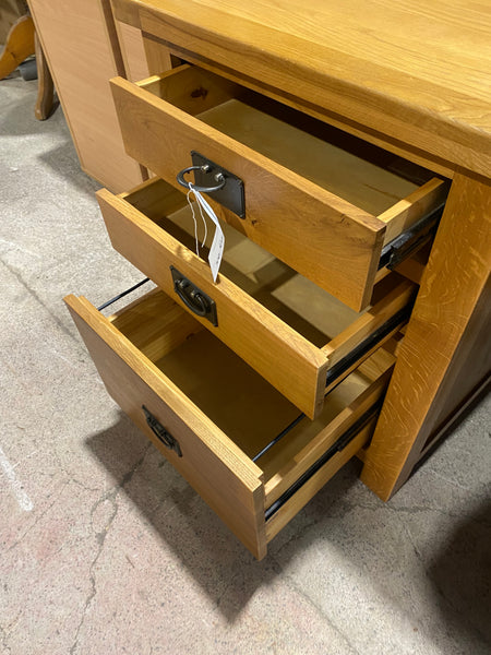 Heavy Duty Oak Desk
