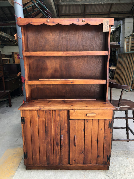 Rustic Stained Pine Dresser - GHC