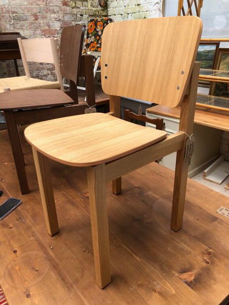 Oak Veneer Fogia Mono Dining Chair