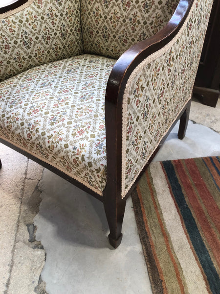 Edwardian Mahogany Armchair