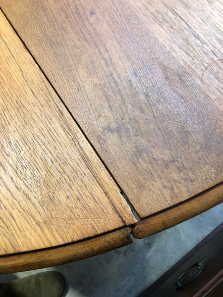 Small Barley Twist Gateleg Side Table