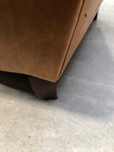 Tan Leather Armchair