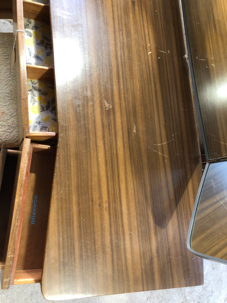 Vintage Uniflex Dressing Table & Stool