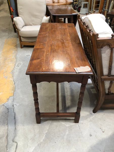 Vintage Pine Console Table