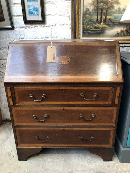 GHC - Antique Bureau with Inlay Detail