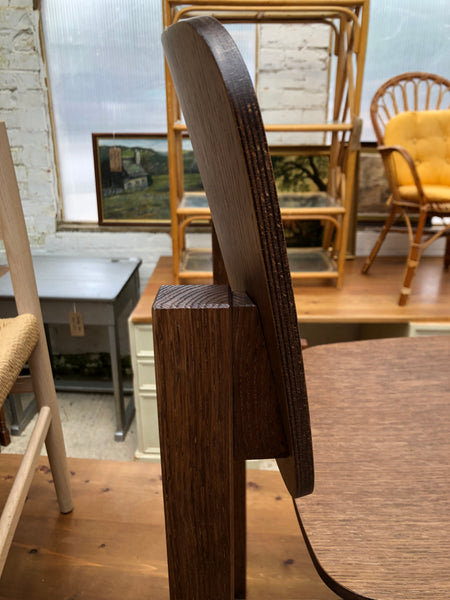 Lacquered Oak Fogia Mono Dining Chair