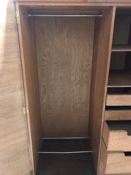 GHC - Vintage Teak Double Wardrobe