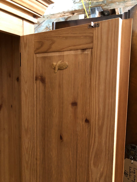 Rustic Solid Pine Wardrobe