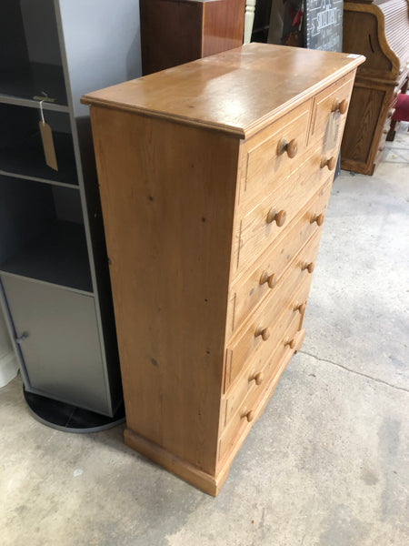 GHC - Rustic Pine Tallboy Chest of Drawers