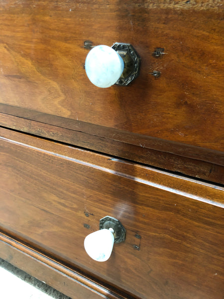 Antique Two over Three Chest of Drawers