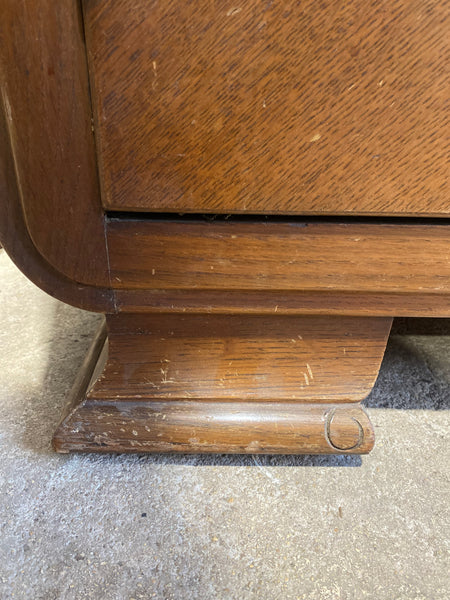 Vintage Art Deco Compact Wardrobe