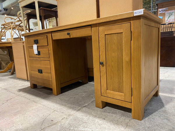 Heavy Duty Oak Desk