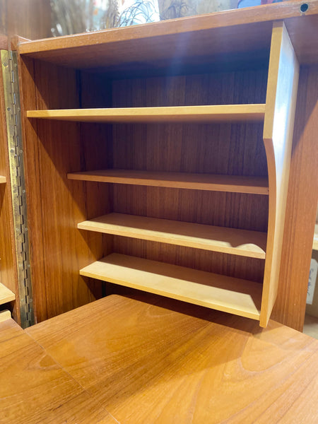 Mid Century Teak Magic Box Desk