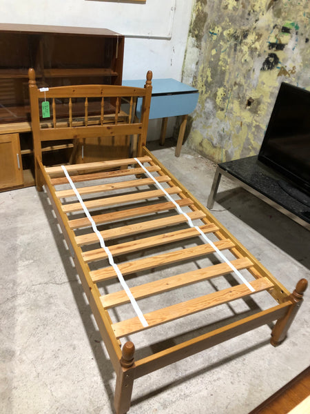 REF - Pine Single Bedframe