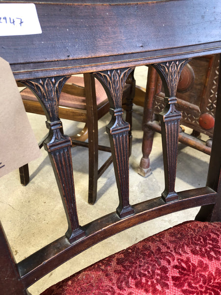 Mahogany Carver Chair