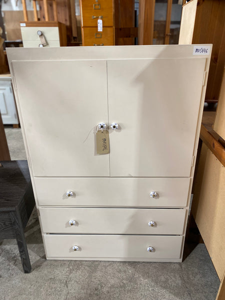 GHC - Small Painted Armoire Linen Cupboard