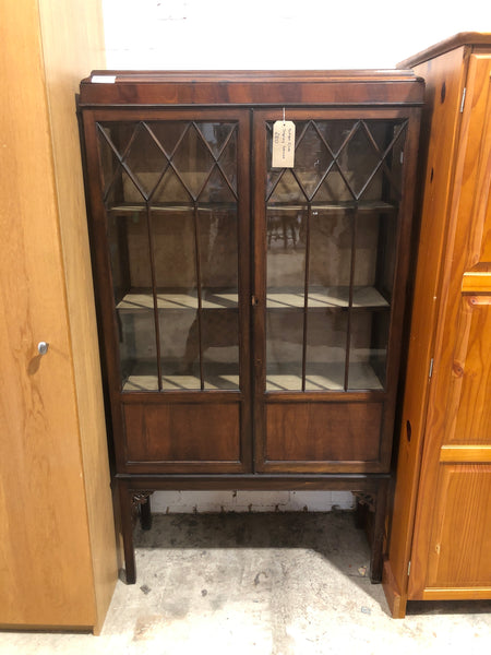Antique Glass Display Cabinet