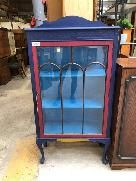Upcycled Antique Display Cabinet