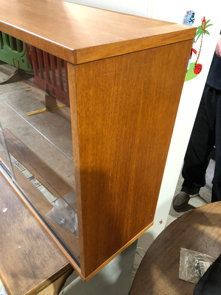 Vintage Beaver & Tapley Teak Display Cabinet