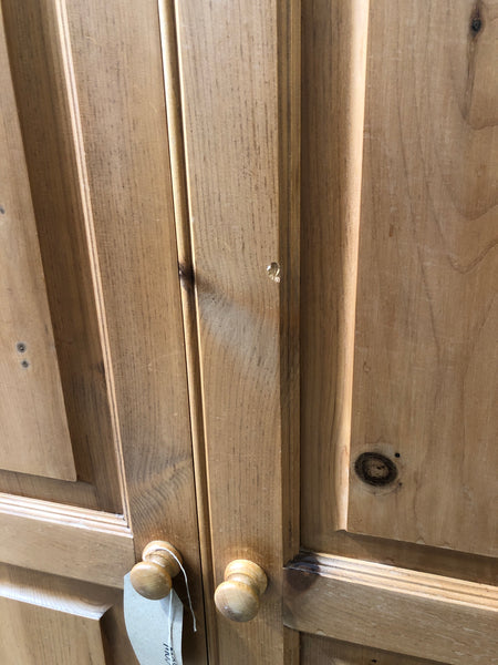Solid Pine Double Wardrobe - GHC
