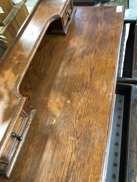 Vintage Oak Compact Sideboard