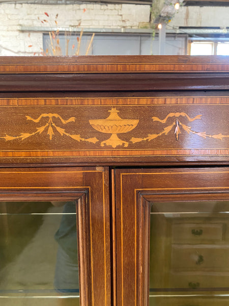 Mahogany Glass Display Cabinet GHC