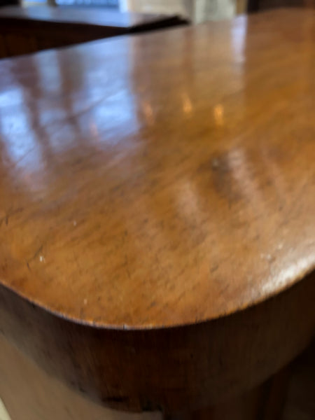 Victorian Mahogany & Walnut Bowfront Chest of Drawers