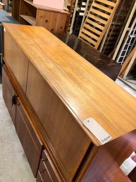 Vintage Teak Low Sideboard
