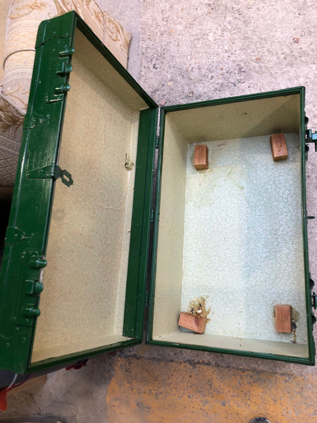 Green Metal Carpenters Tool Box