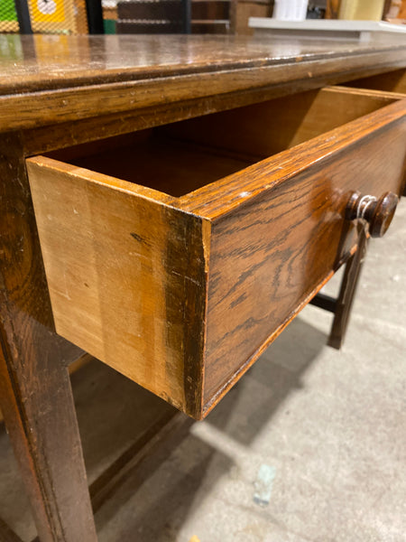 Vintage Gordon Russell Oak School Desk