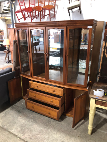 Sutcliffe Mirrored Back Display Cabinet