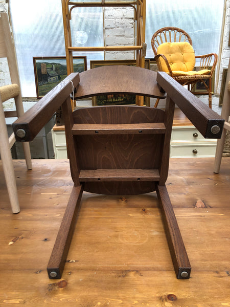 Lacquered Oak Fogia Mono Dining Chair