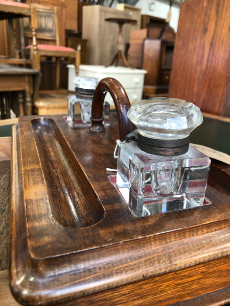Antique Pen & Inkwell