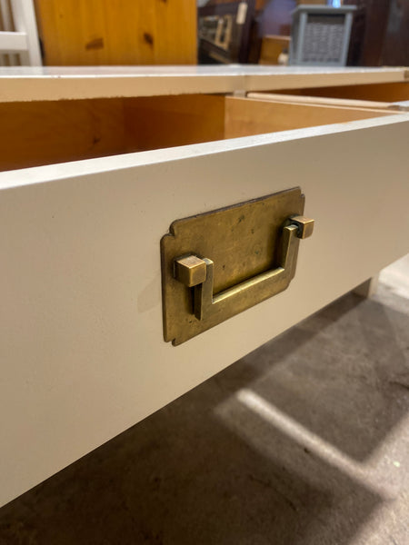Cream Low Entertainment Unit