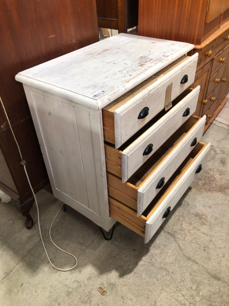 GHC - White painted Pine Chest of Drawers