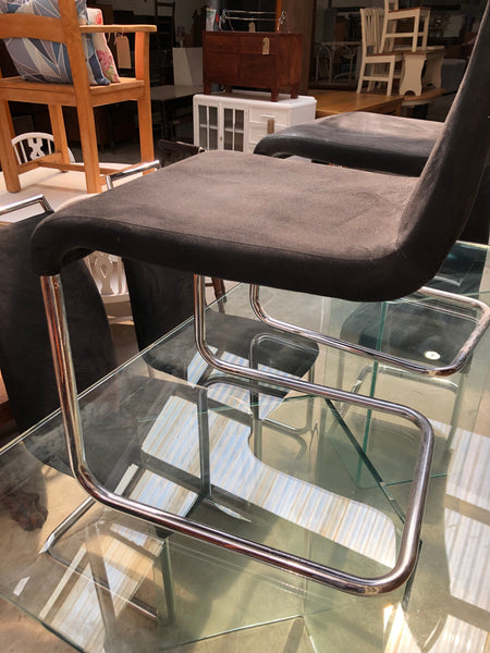 Glass Dining Table & 6 Chairs