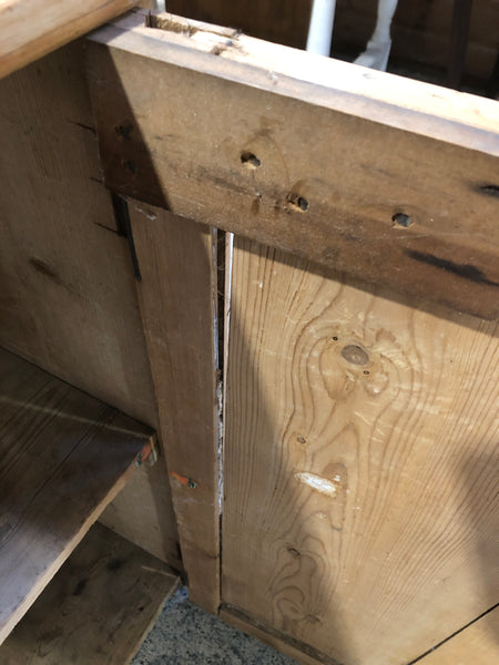 Rustic Pine Sideboard